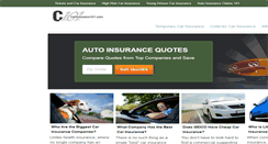 Desktop Screenshot of carinsurance101.com